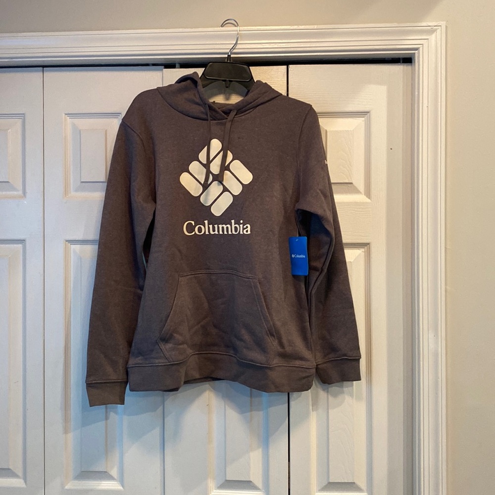 NWT Women’s Gray Columbia Hoodie, Size Large